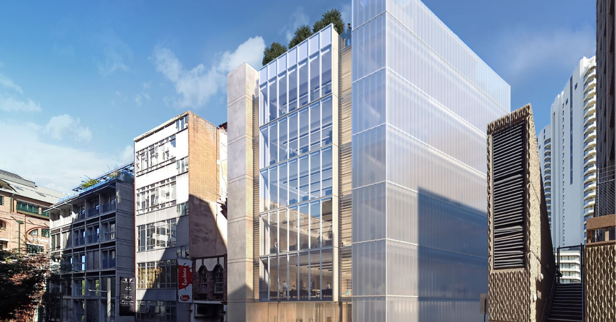 Proposed Surry Hills office tower on Brisbane Street