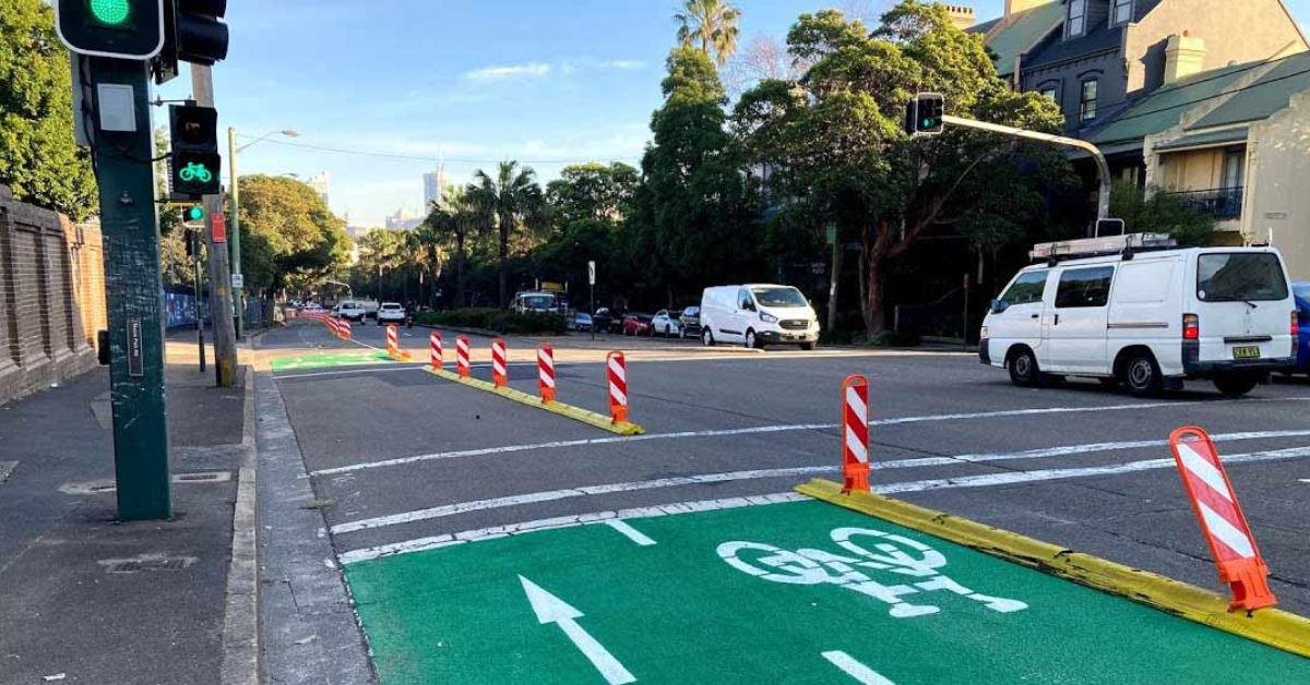 Pop-up Cycleway on Moore Park Secures Three-Year Extension