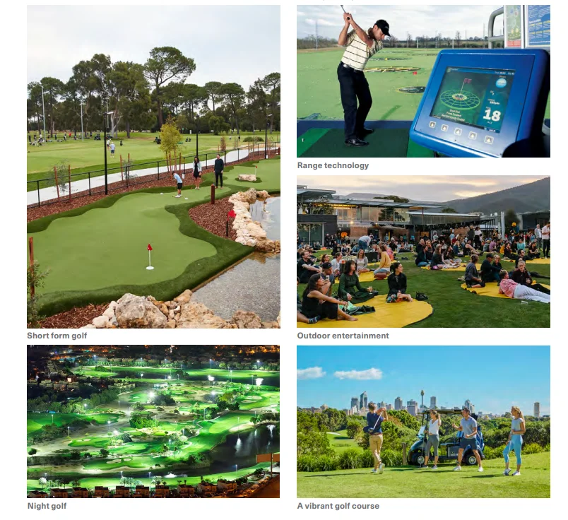 Moore Park plans for golf entertainment