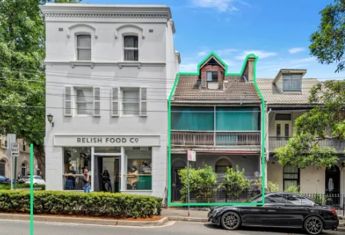 Thai City brothel facade on Albion Street, Sydney.
