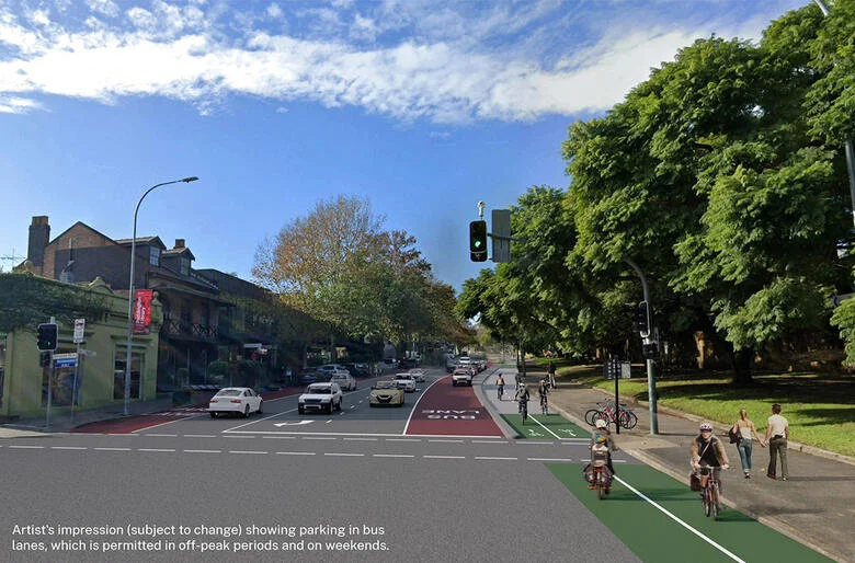 Oxford Street cycleway