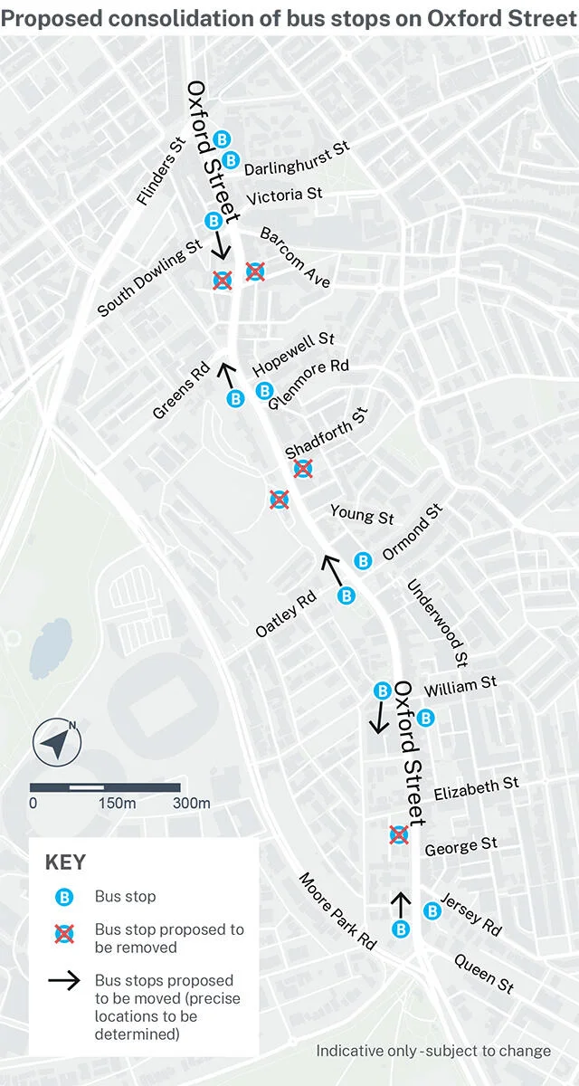 Oxford Street bus stops