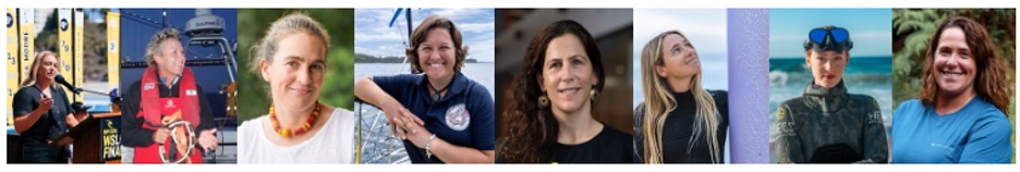 Speakers for the International Women's Day harbour cruise, Women Making Waves